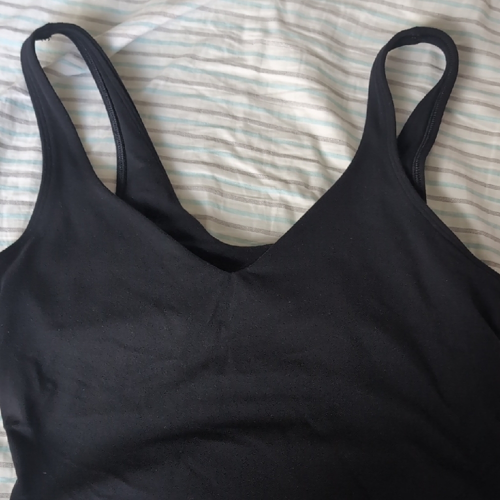 Lululemon Athletica Black V-Neck Bra